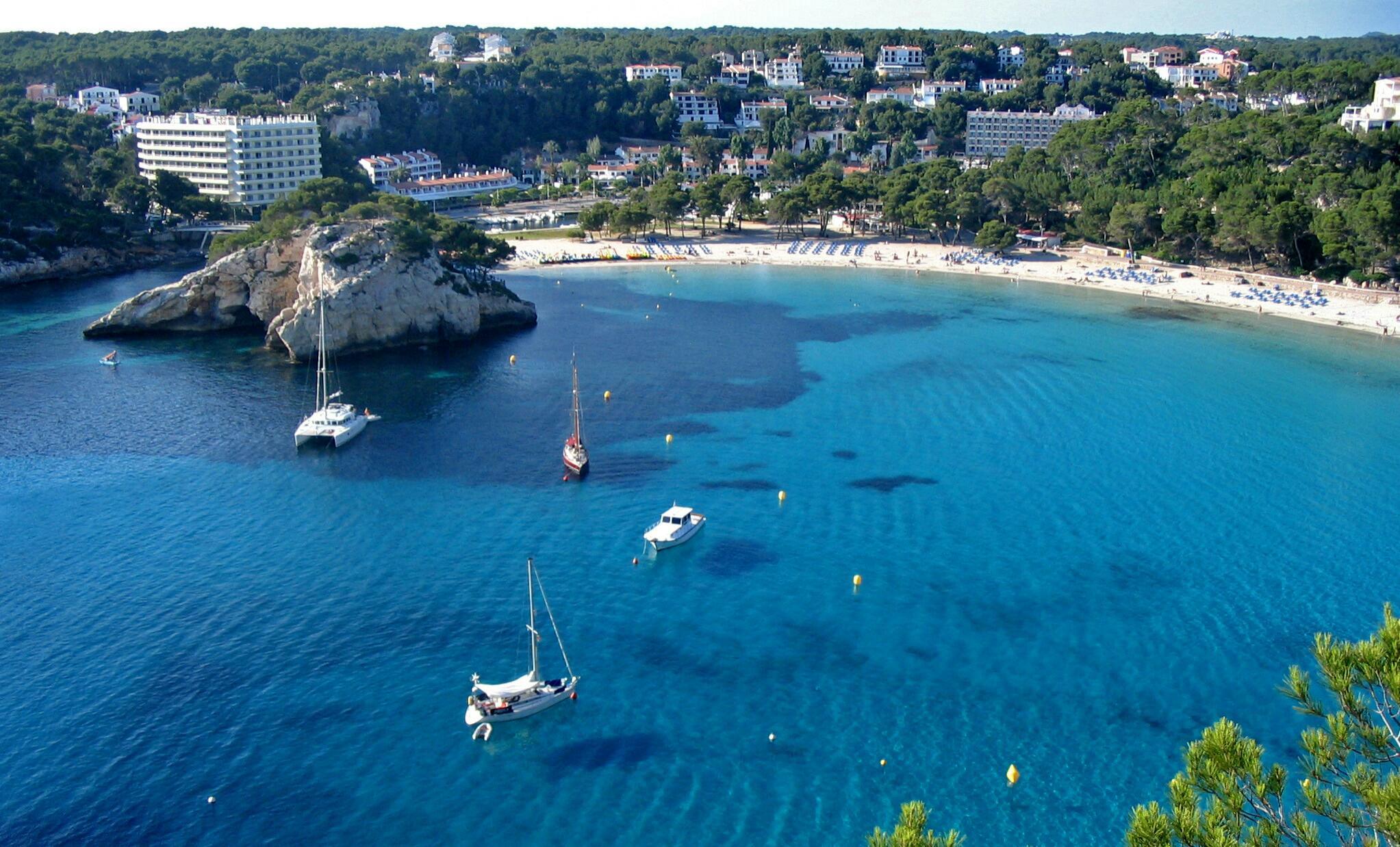 Cala en Porter, Менорка (Испания)