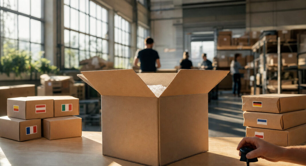 EU-B2B-Meldung im Versandbereich