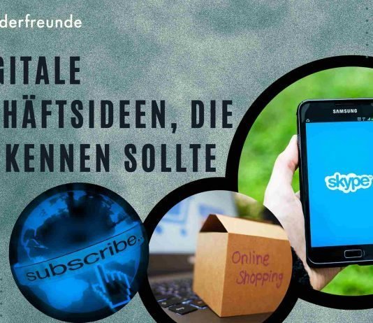 7 digitale Geschäftsideen, die man kennen sollte