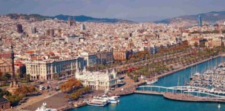 Barcelona panorama