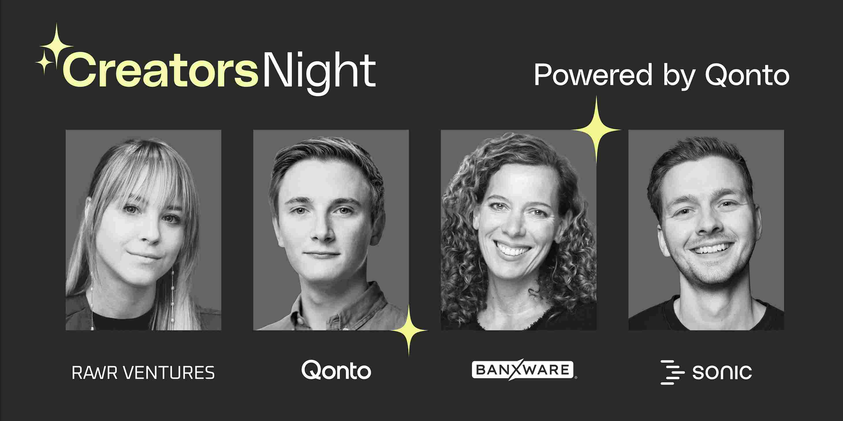 Creators Night powered by Qonto