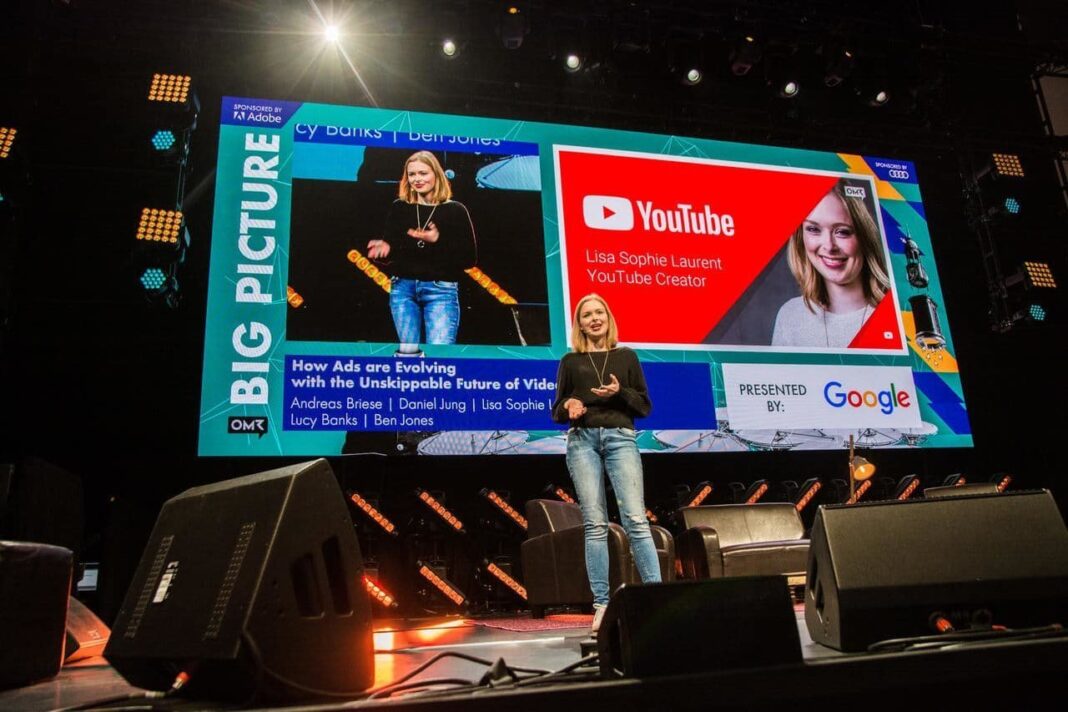 OMR Konferenz Youtube Sprecherin