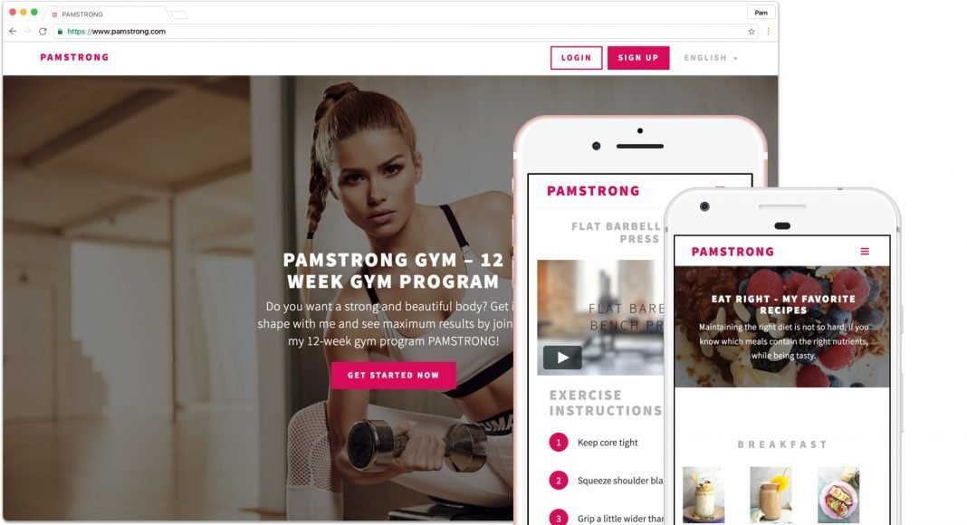 PAMSTRONG - fit ins neue Jahr mit Pamela Reif