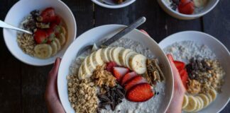 Beispielbild von Porridge mit Erbsenmilch von Vly