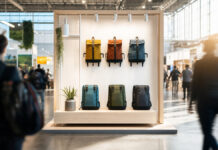 Auslandsmesseprogramm 2026: Wann sich der German Pavilion für Startups lohnt Kleiner Startup-Messestand in einer großen internationalen Messehalle