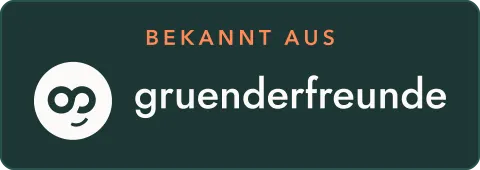 Bekannt aus Gründerfreunde, dunkle Fassung
