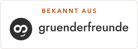 Bekannt aus Gründerfreunde, helle Fassung