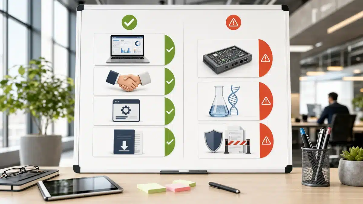 bootstrapping-geschaeftsmodelle Visuelle Matrix zu geeigneten und ungeeigneten Bootstrapping Geschäftsmodellen