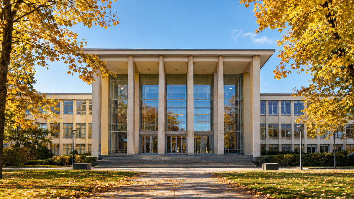 Henry-Ford-Bau der FU Berlin, Veranstaltungsort des Entrepreneurship Summit 2026