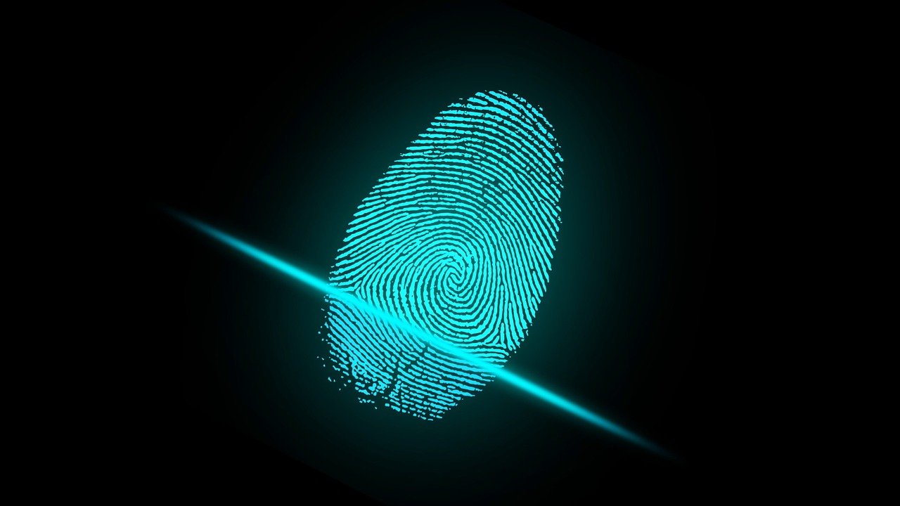 Fingerabdruck als Symbol für eine digitale Unterschrift