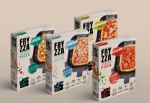 Fryzza bei der Höhle der Löwen: Dieter Könnes und die Airfryer-Pizza Vier Packungen Fryzza Airfryer-Pizza in den Sorten Veggie, Thunfisch, Margherita und Salami