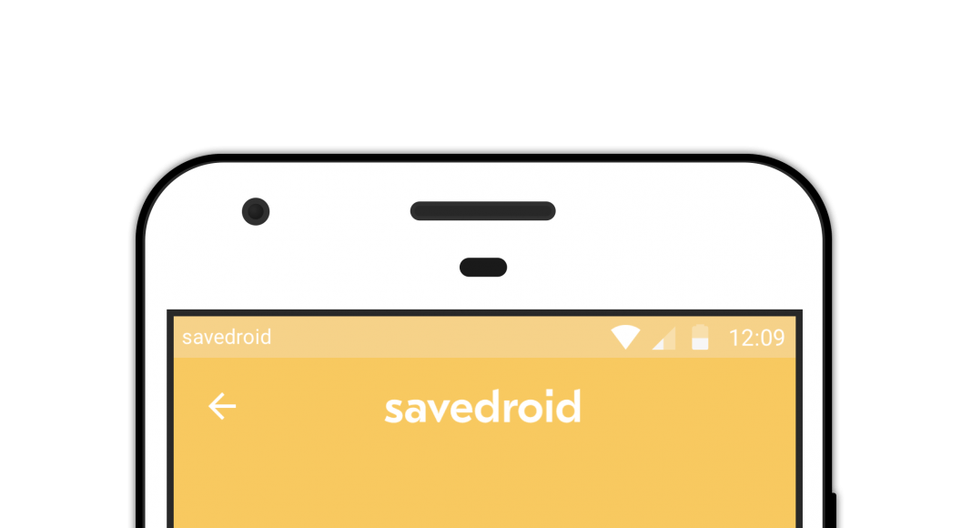 Savedroid Anwendung Foto